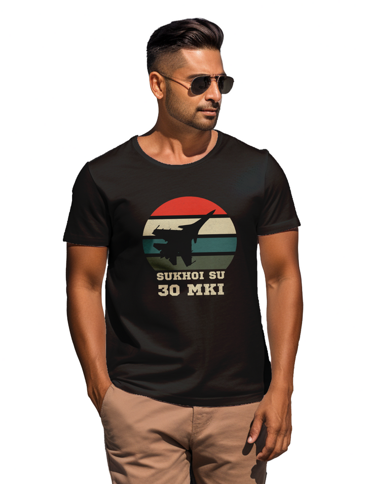 Men's Sukhoi Su 30 MKI fighter jet T-Shirt