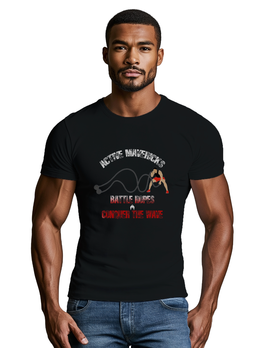 Mens BATTLE ROPES T-Shirt