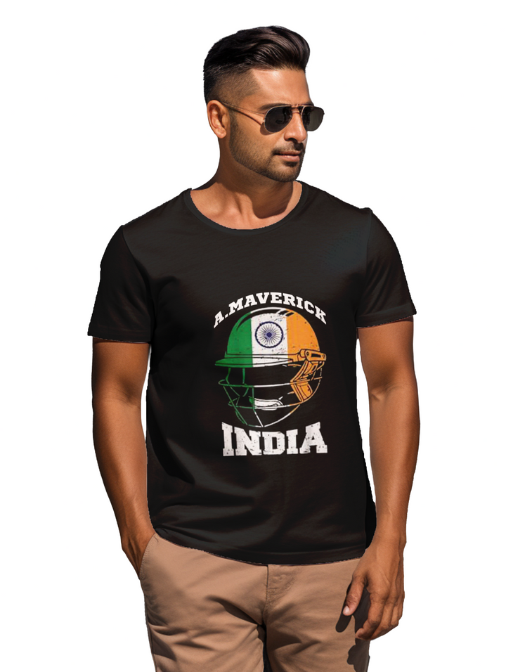 Cricket Crest :Men's T-shirt