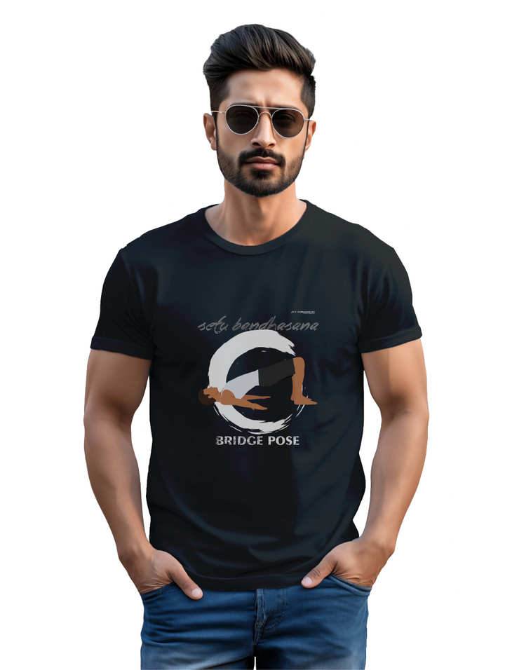 Men's SETU BANDHASANA T-Shirts