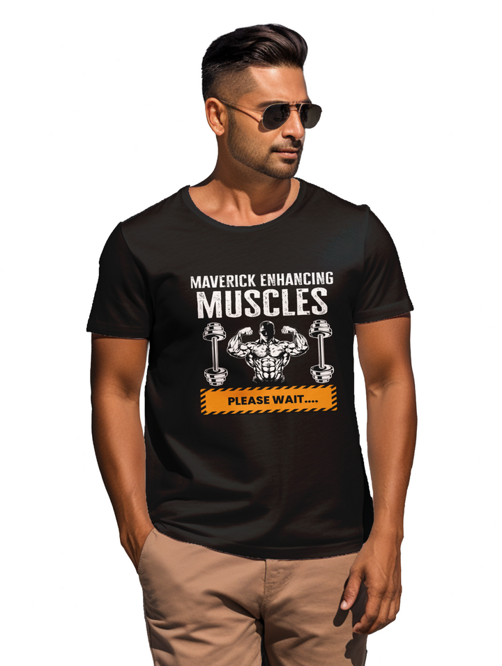 Mens Maverick Enhancing Muscles T-Shirt