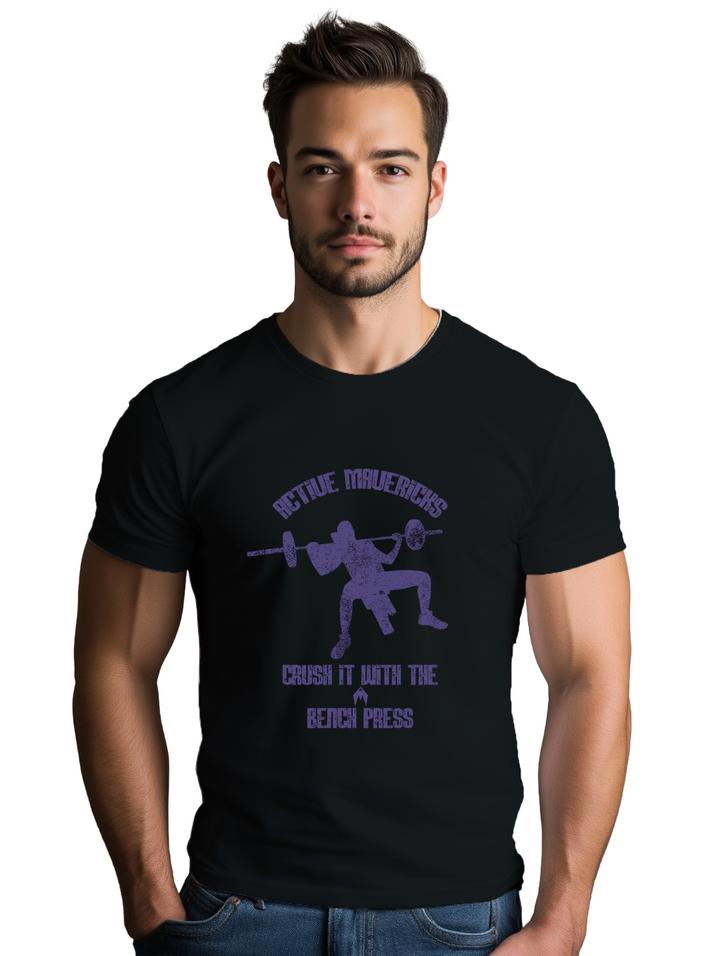 Mens BENCH PRESS T-Shirt