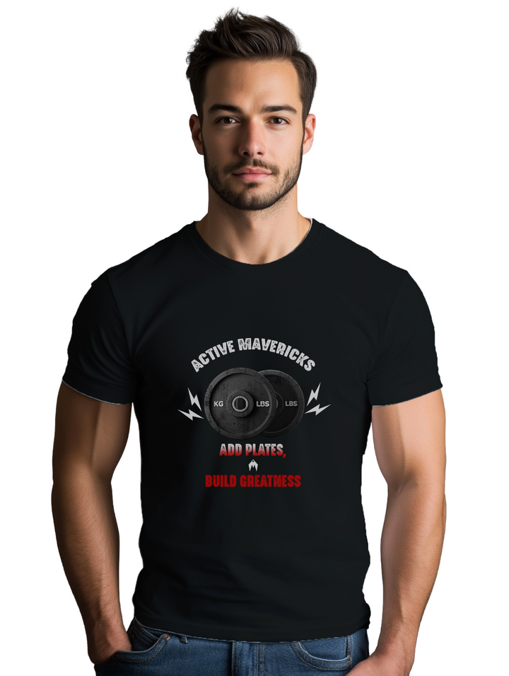 Mens WEIGHT PLATES T-Shirt