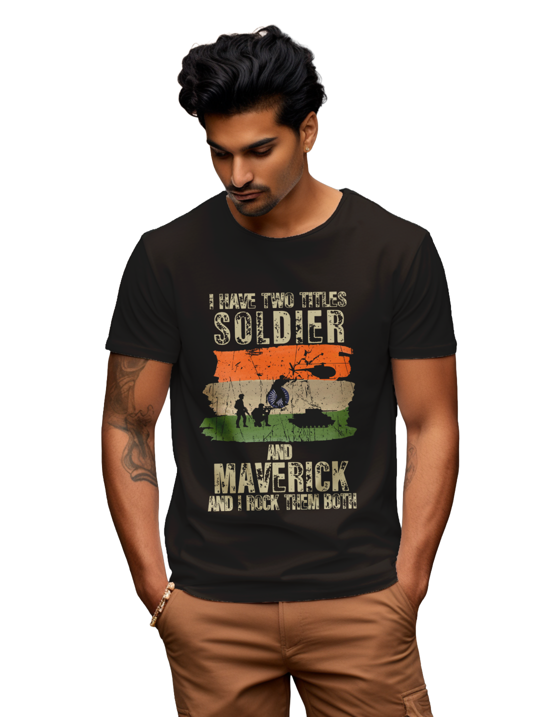 Men's I have two titles _ T-shirt