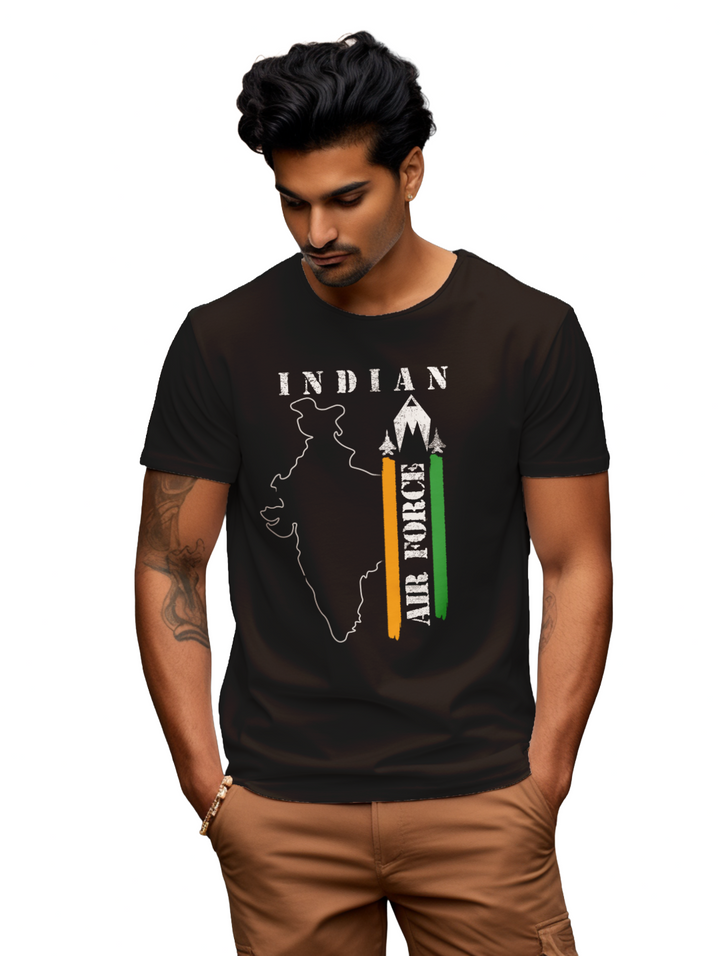 Men's  indian airforce maverick t-shirt