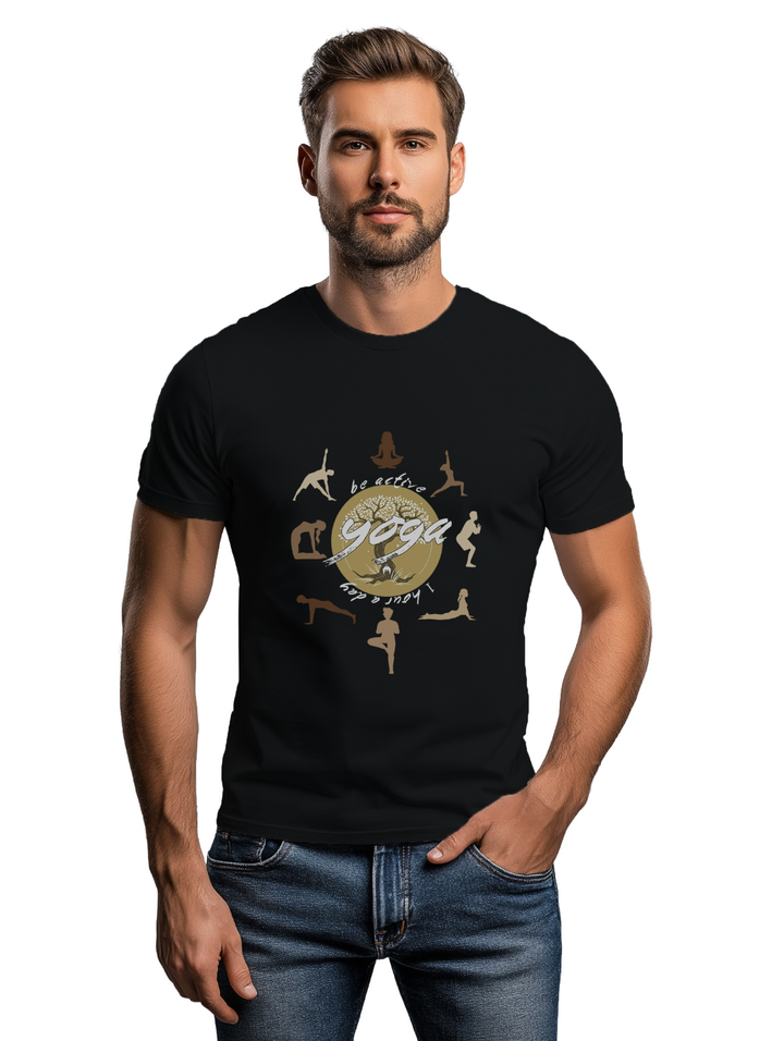Men's ALL YOGA POSE T-shirt