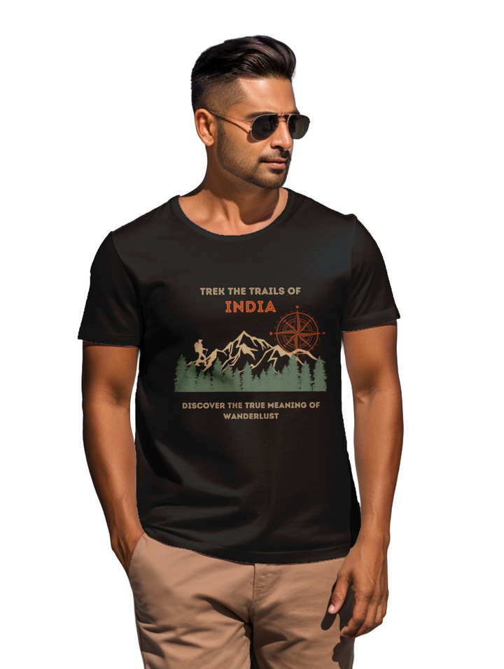 Men's Trek the trails of India T-Shirt