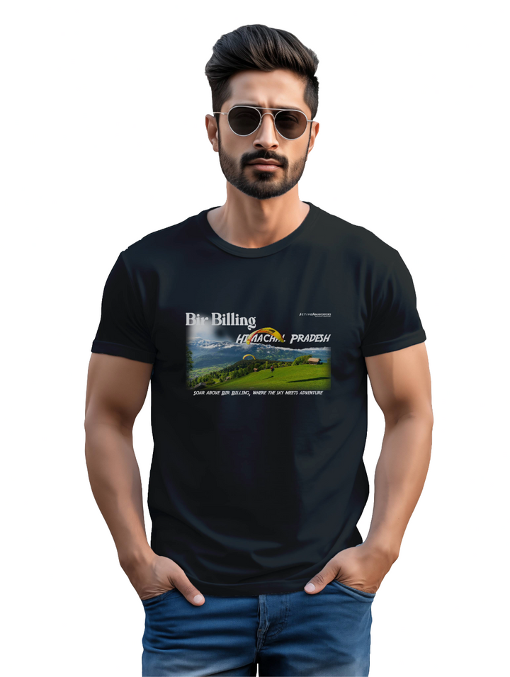 Men's BIR BILLING : HIMACHAL PRADESH T-Shirt