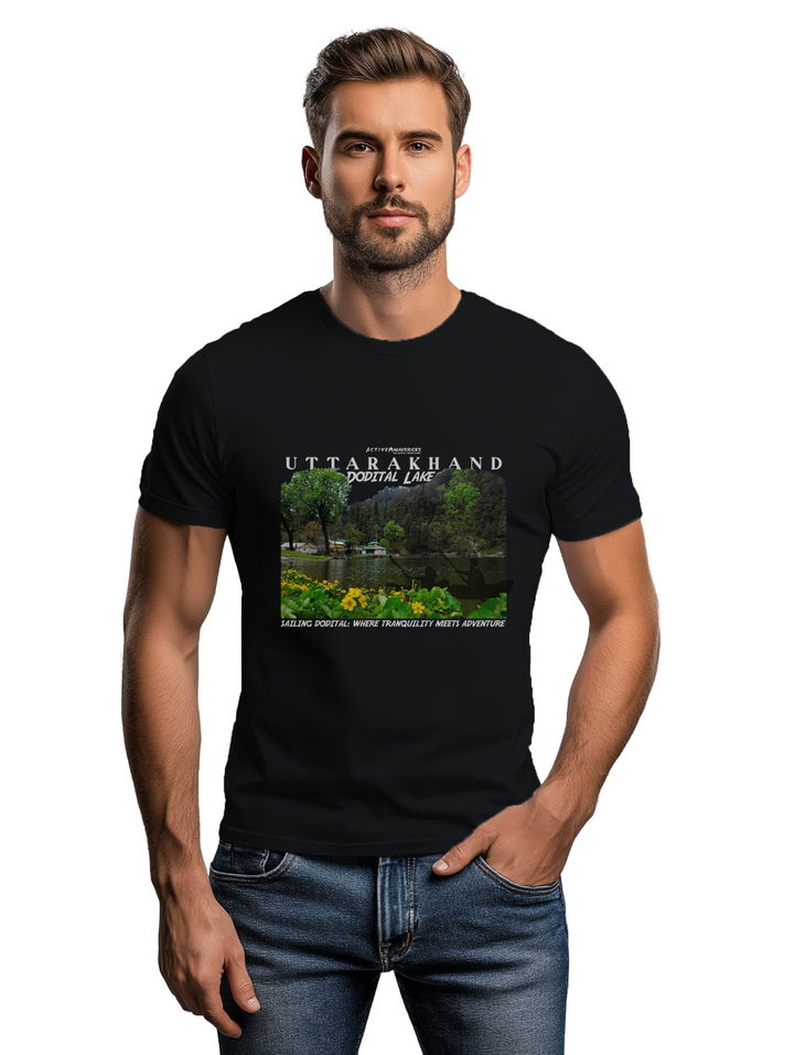 Men's DODITAL LAKE : UTTARAKHAND T-Shirt