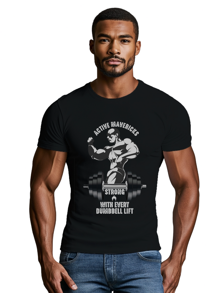 Mens DUMBELL T-Shirt