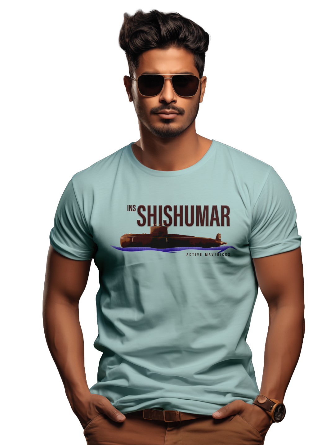 Mens INS Shishumar T-Shirt