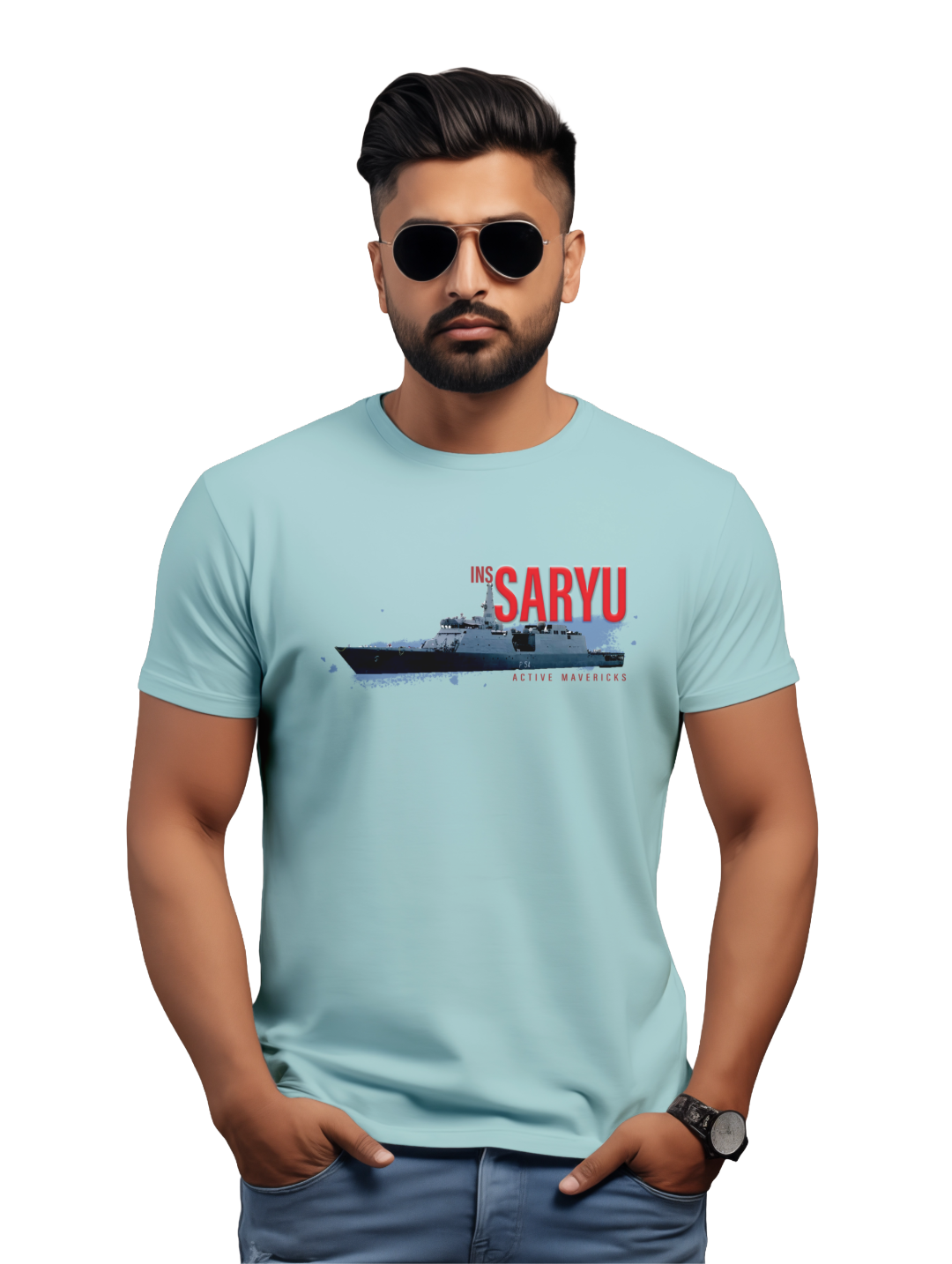 Mens INS Saryu T-shirt