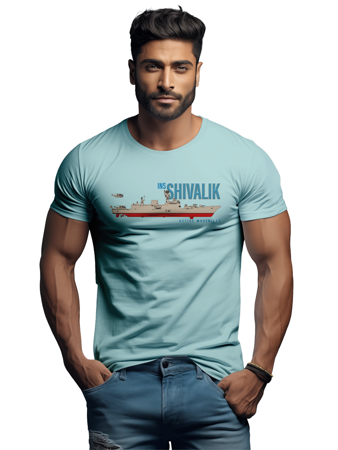 Mens INS Shivalik T-Shirt