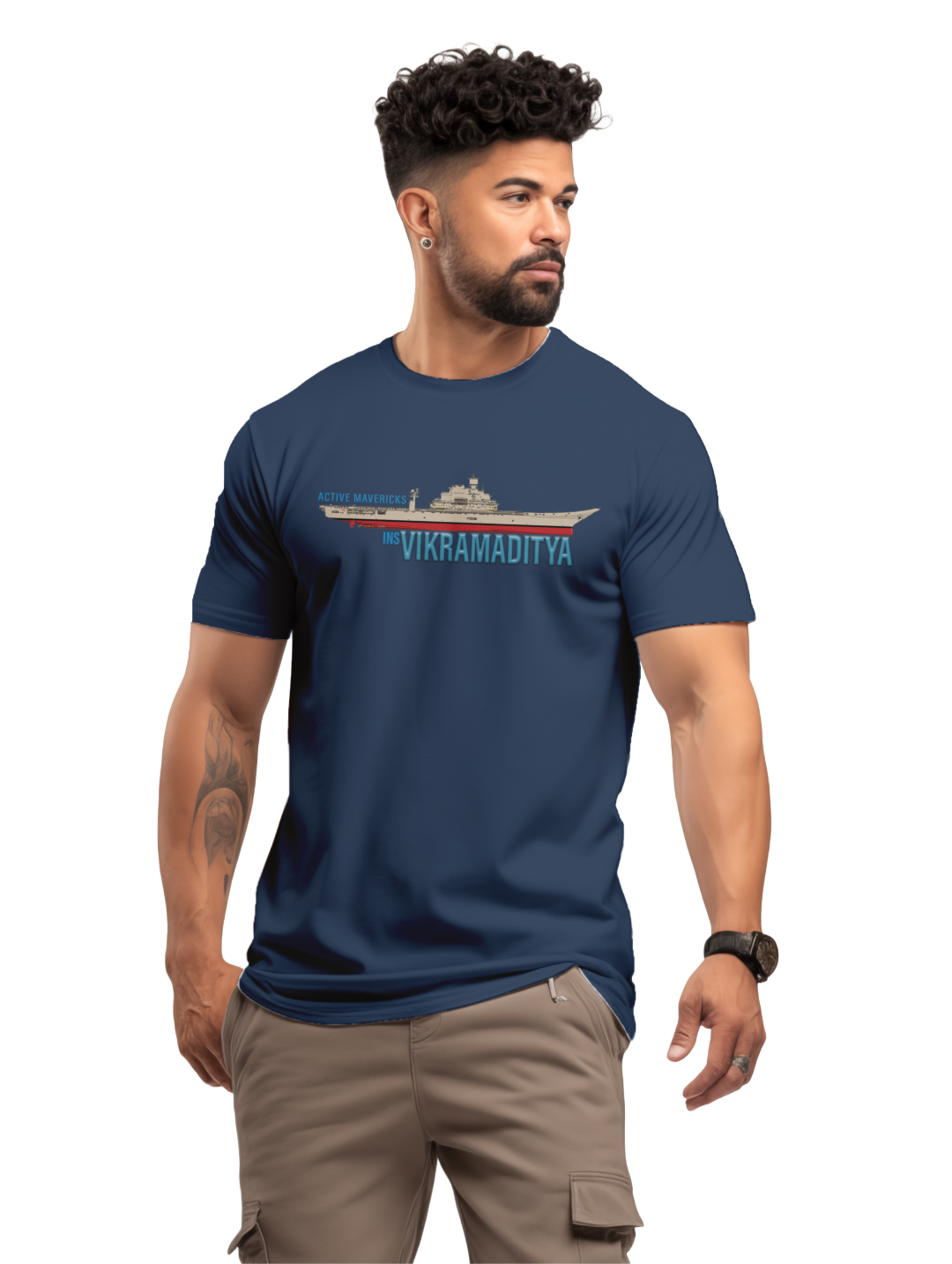 Mens INS Vikramaditya T-Shirt