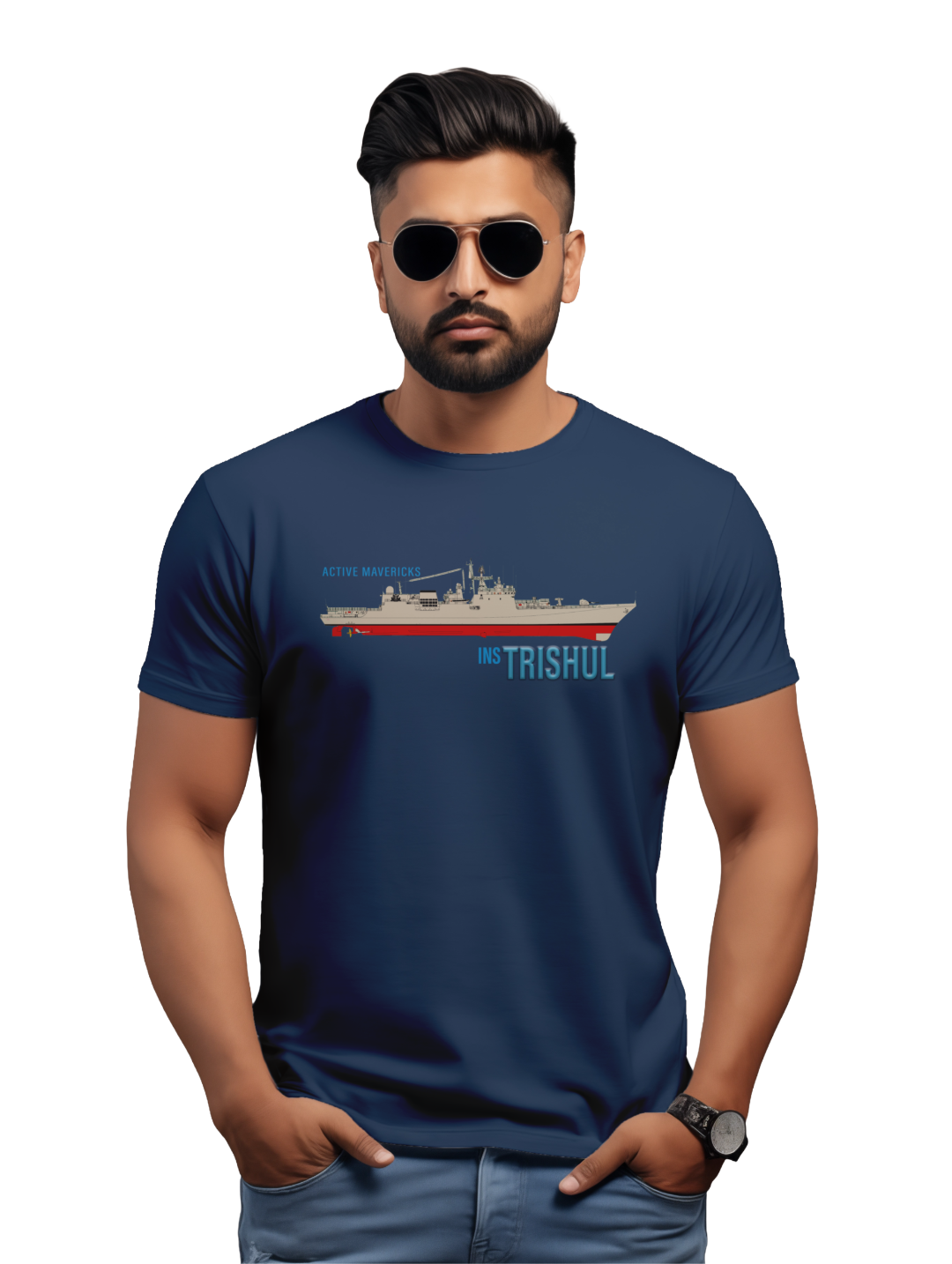 Mens INS Trishul T-Shirt