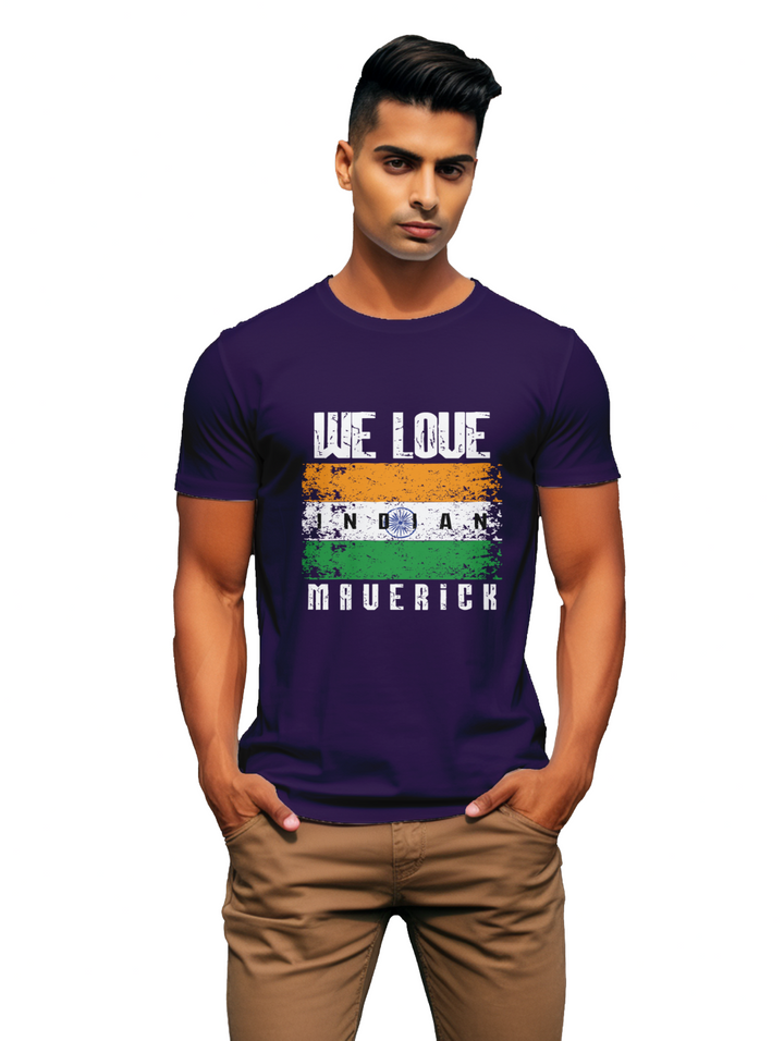Mens We love Indian Maverick t-shirt