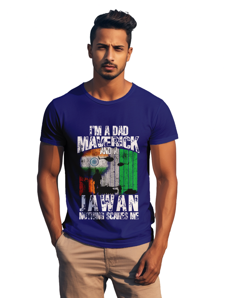 Men's Im a Dad Maverick and Jawan T-shirt