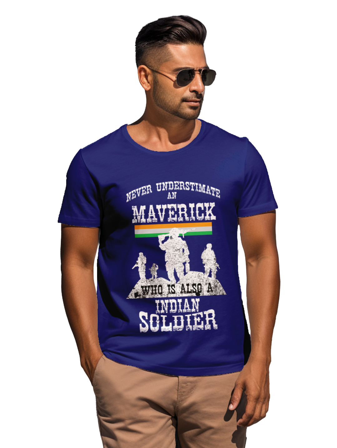 Mens Never Understimate t-shirt