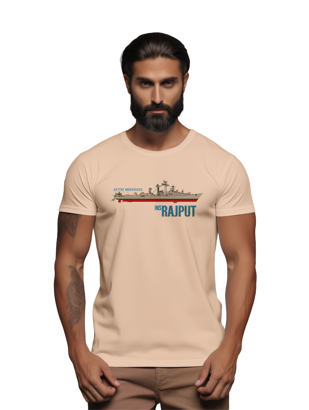 Mens INS Rajput T-shirt