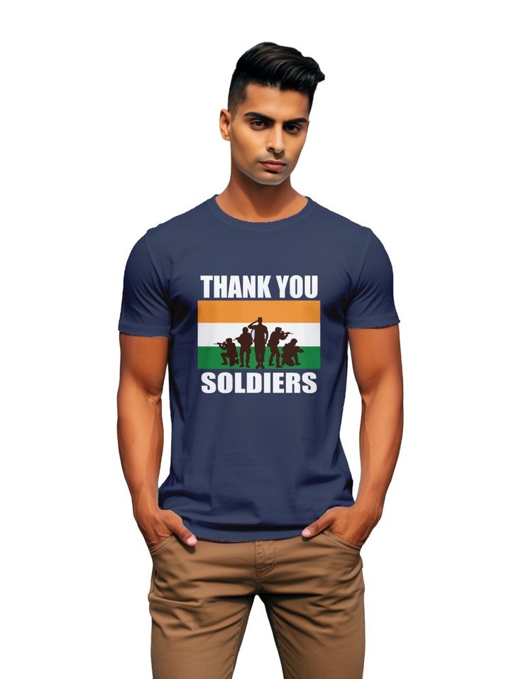 Mens Thank You Soldiers t-shirt