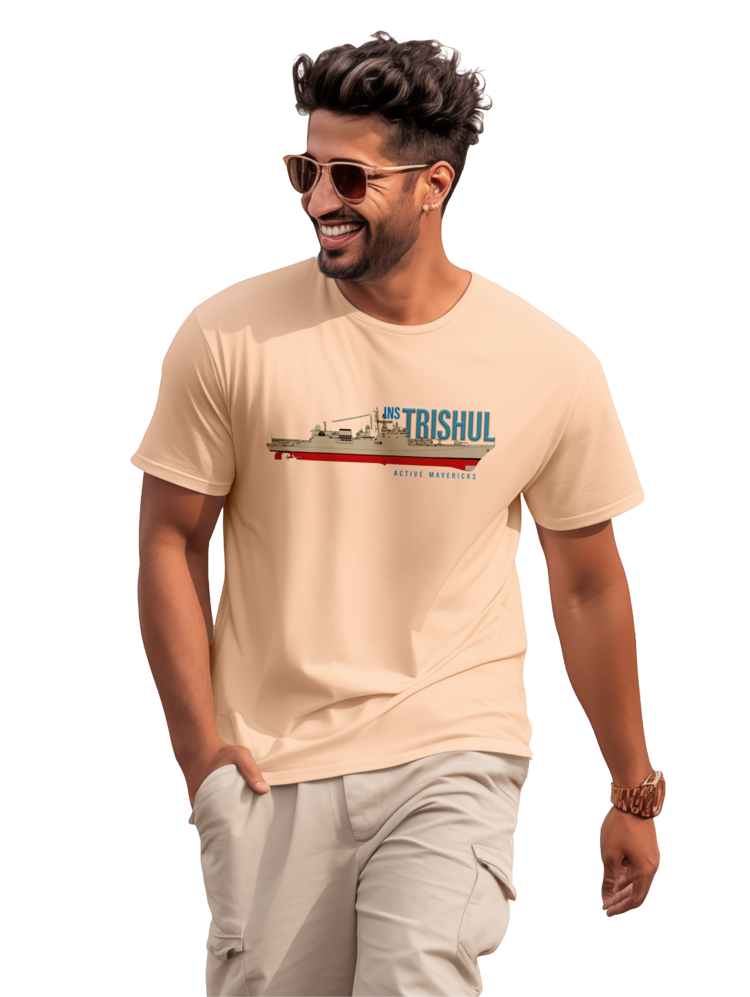 Mens INS Trishul T-Shirt