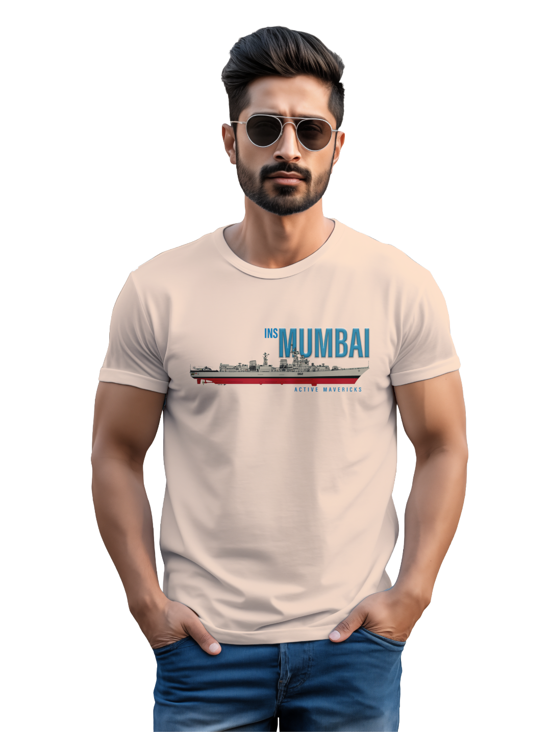 Mens INS Mumbai T-shirt