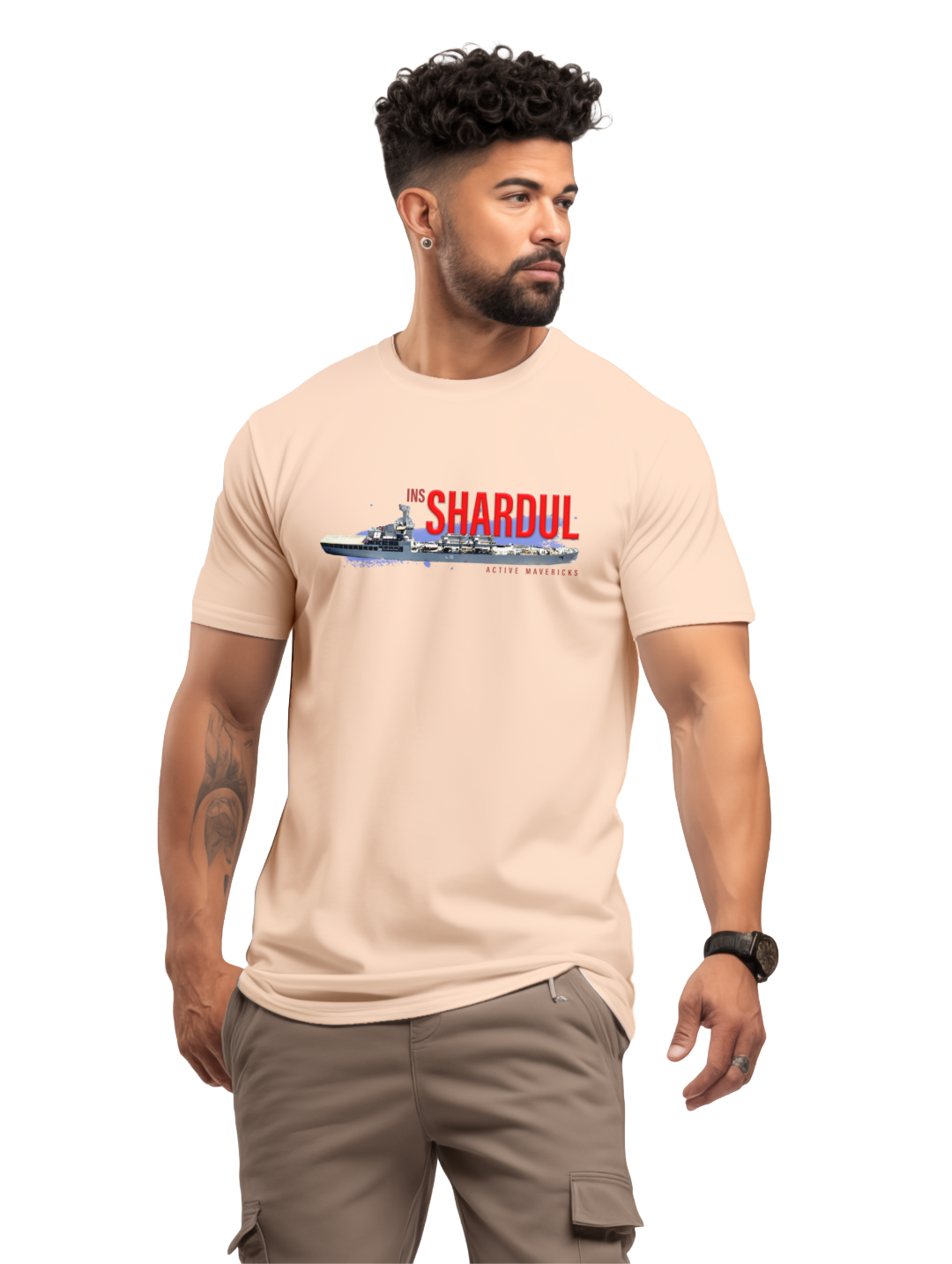 Mens INS Shardul T-Shirt