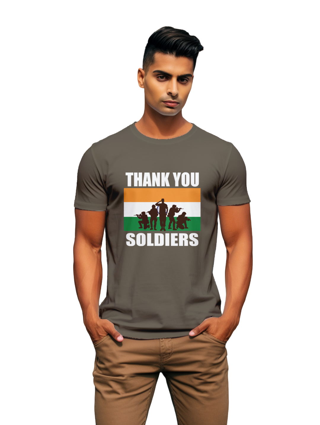 Mens Thank You Soldiers t-shirt
