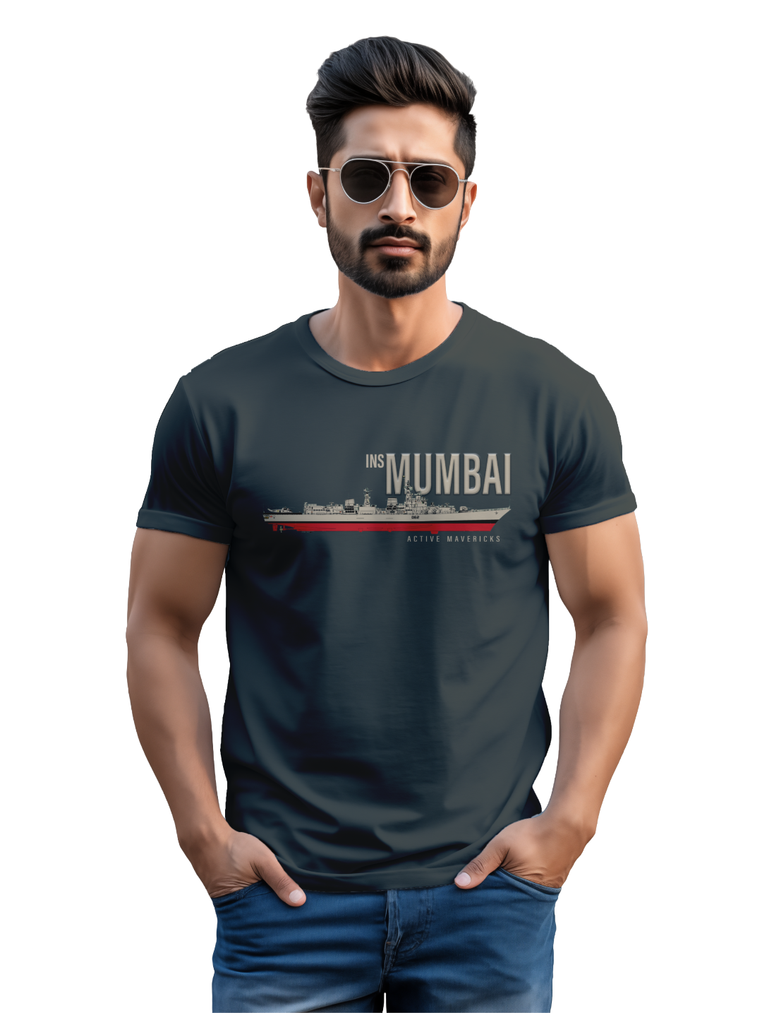 Mens INS Mumbai T-shirt