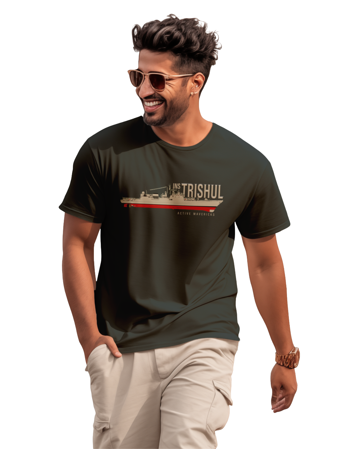 Mens INS Trishul T-Shirt