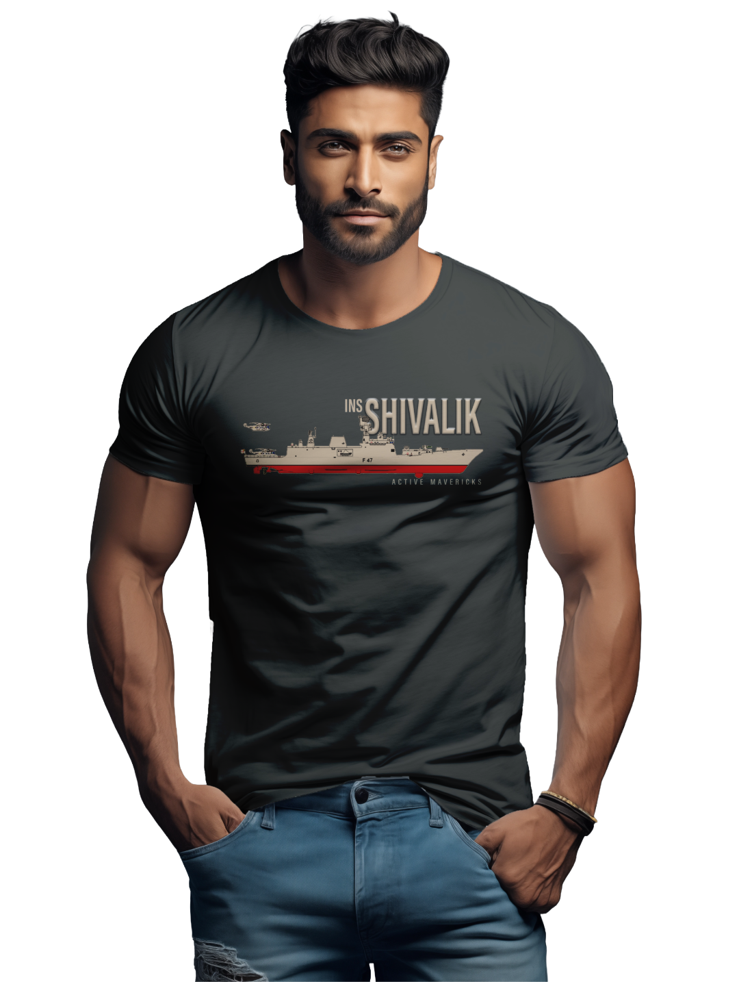 Mens INS Shivalik T-Shirt