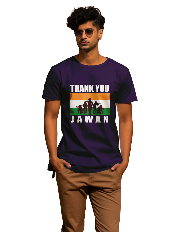 Mens Thank You Jawan t-shirt
