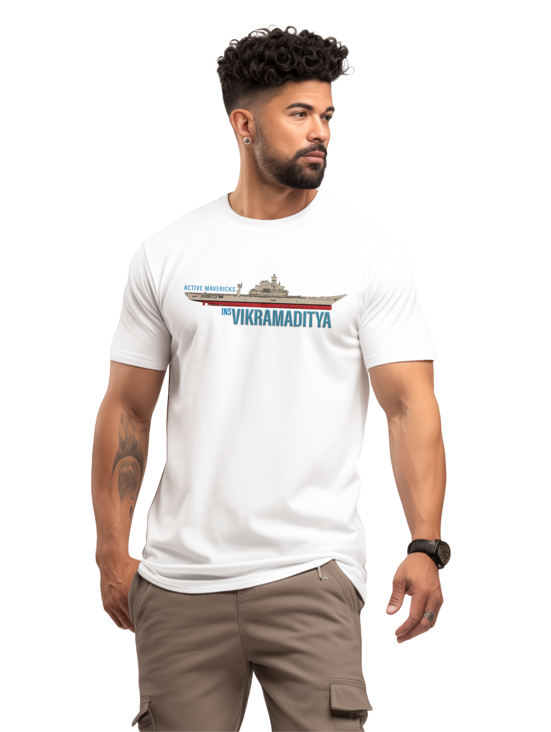 Mens INS Vikramaditya T-Shirt