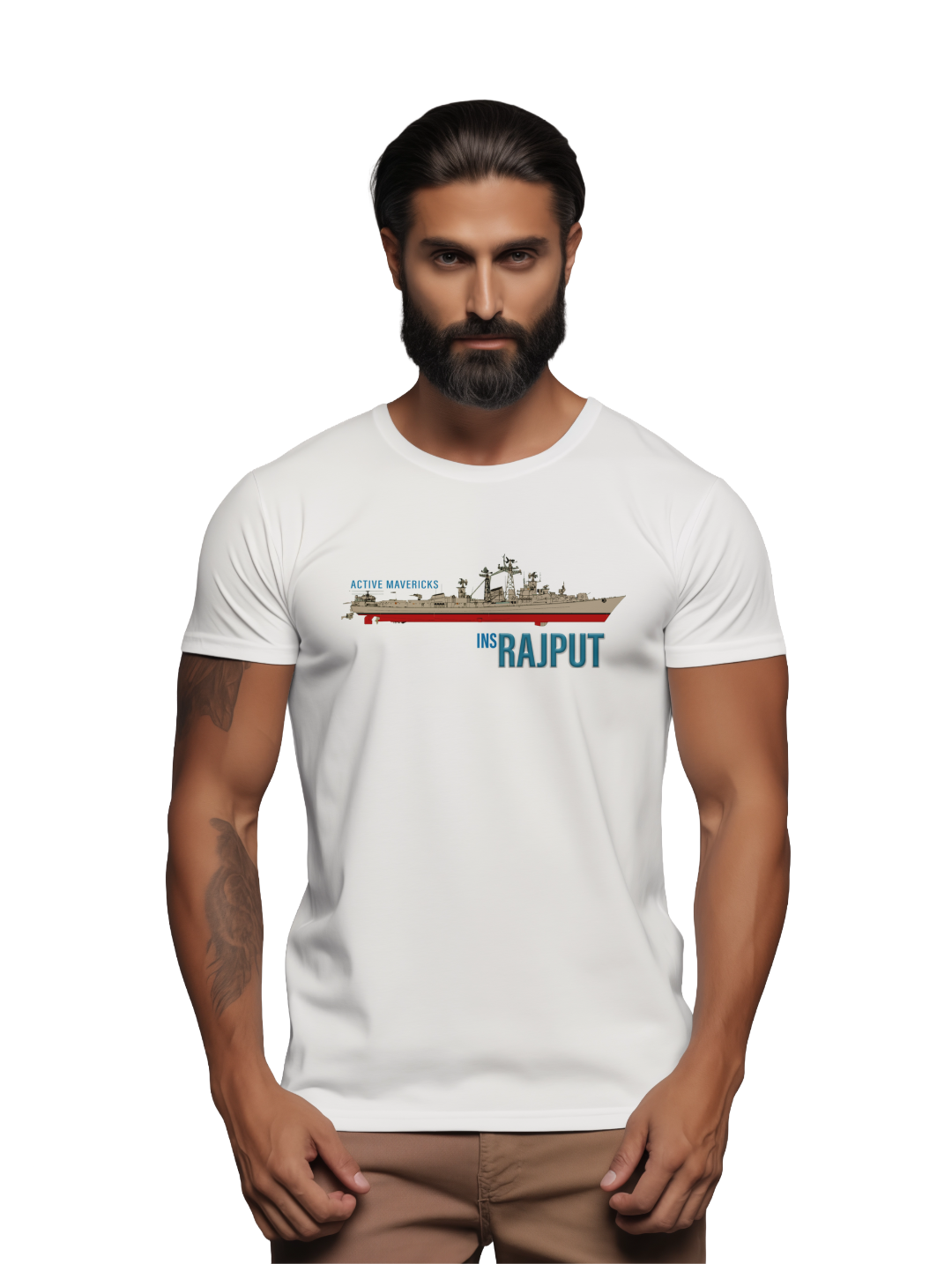 Mens INS Rajput T-shirt
