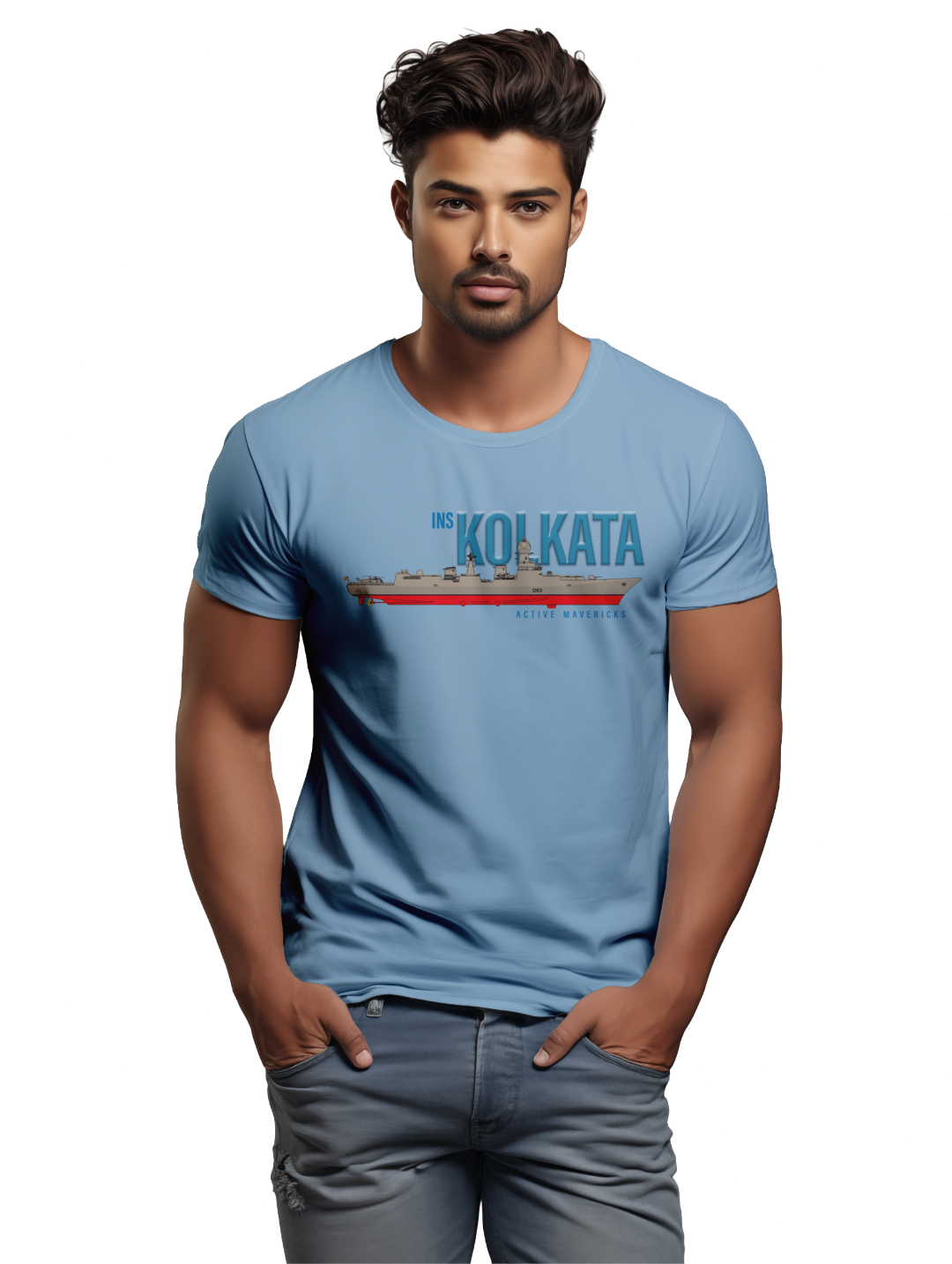 Mens INS Kolkata T-shirt
