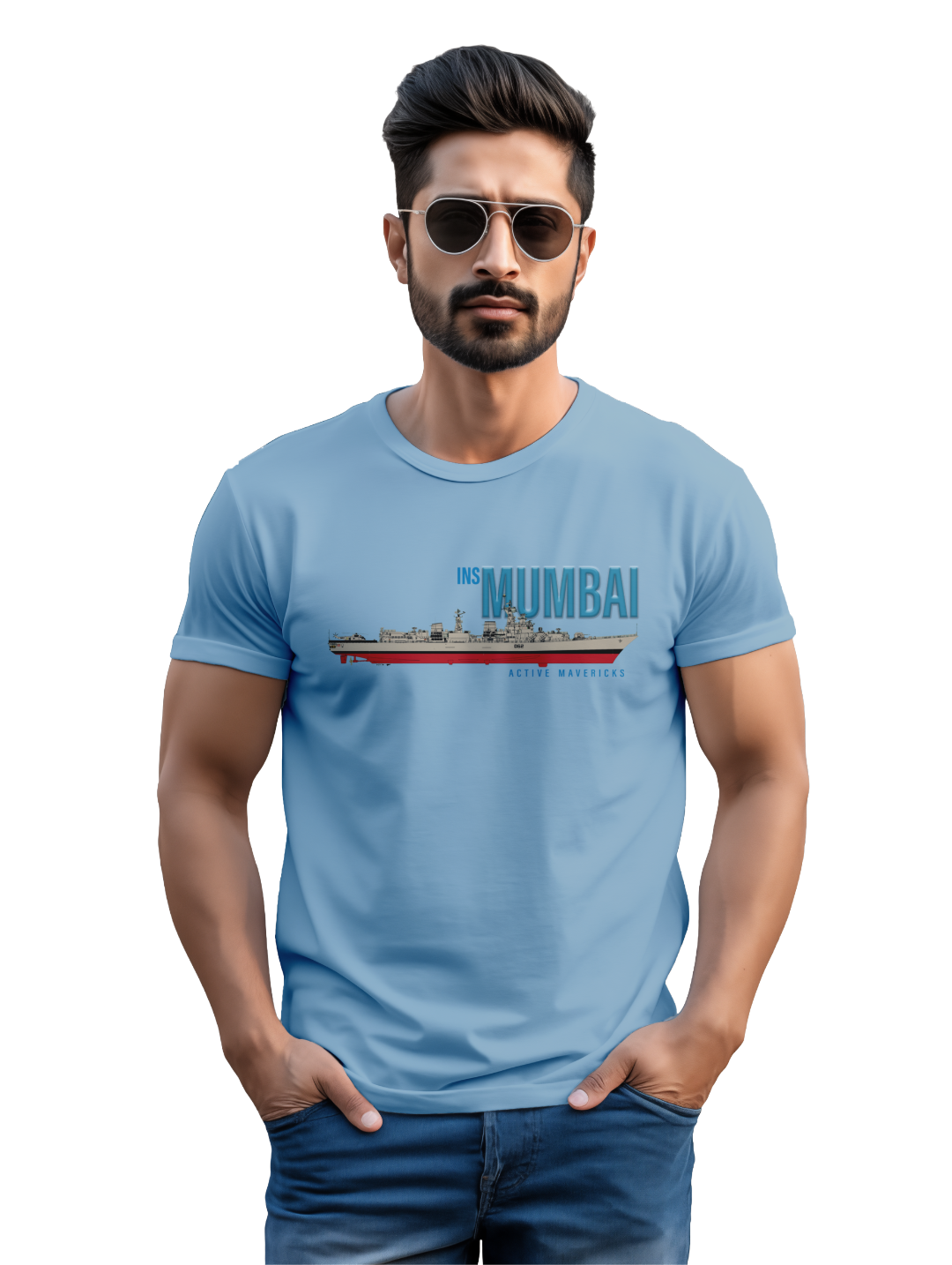 Mens INS Mumbai T-shirt