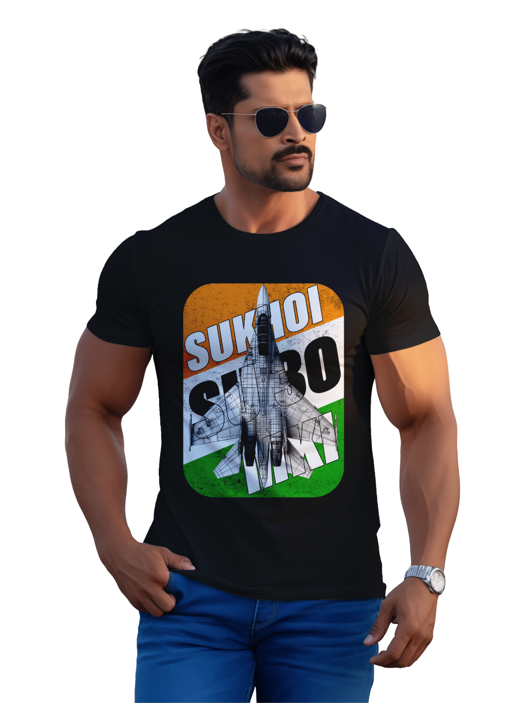 Men's Flight of the Brave – The Sukhoi Su-30MKI t-shirt