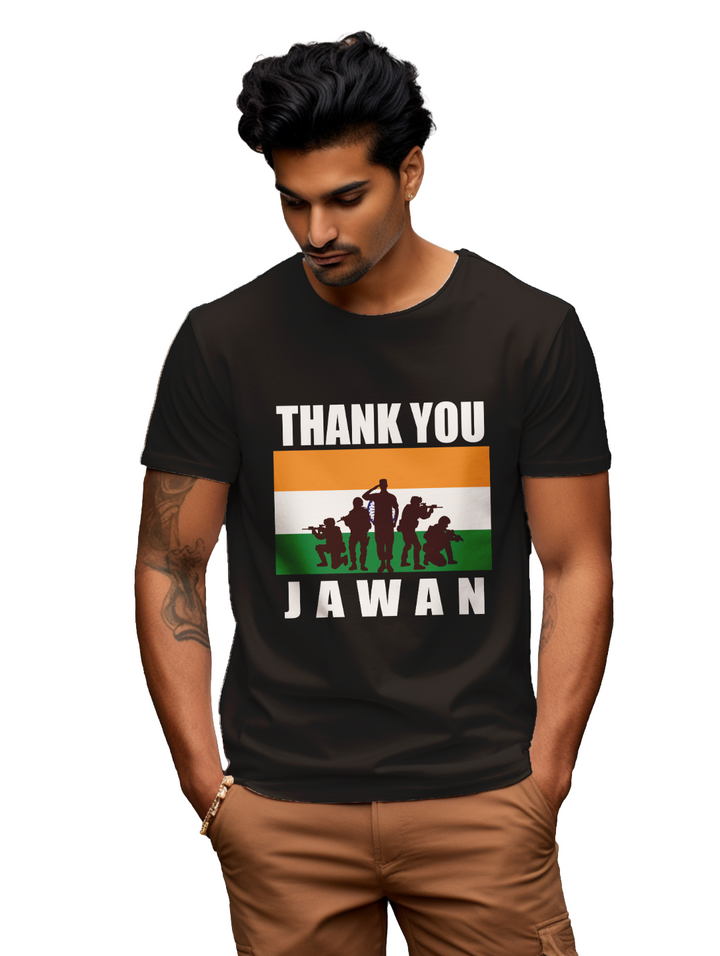 Mens Thank You Jawan t-shirt