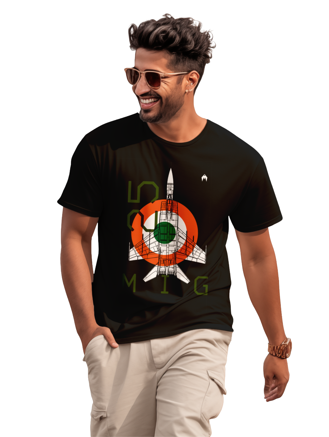 Mens Wingman’s Glory – MIG’s Aerial Dominance T-Shirt