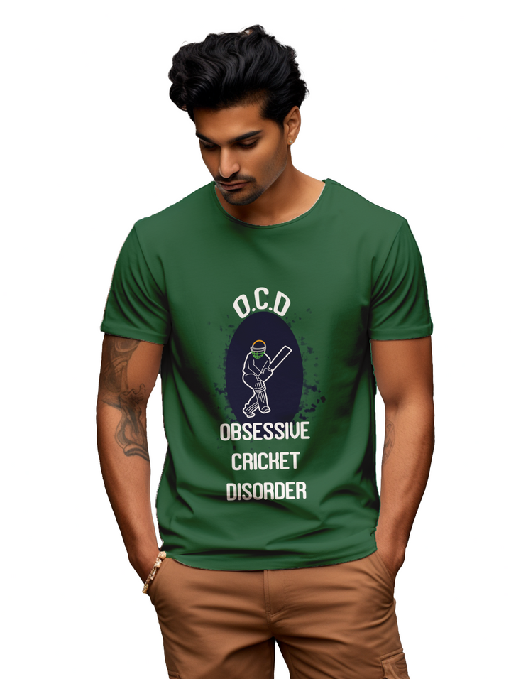 Men's Obsessive Cricket Disorder T-shirt