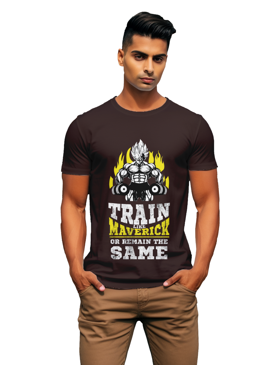 Mens  Train like Maverick T-Shirt