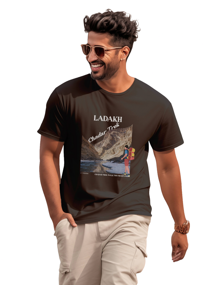 Men's  chadar lake- ladakhy T-Shirt