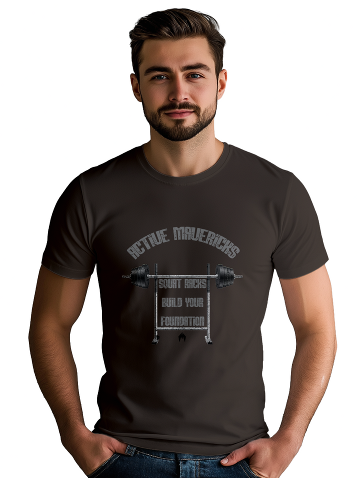 Mens SQUAT RACKS T-Shirt