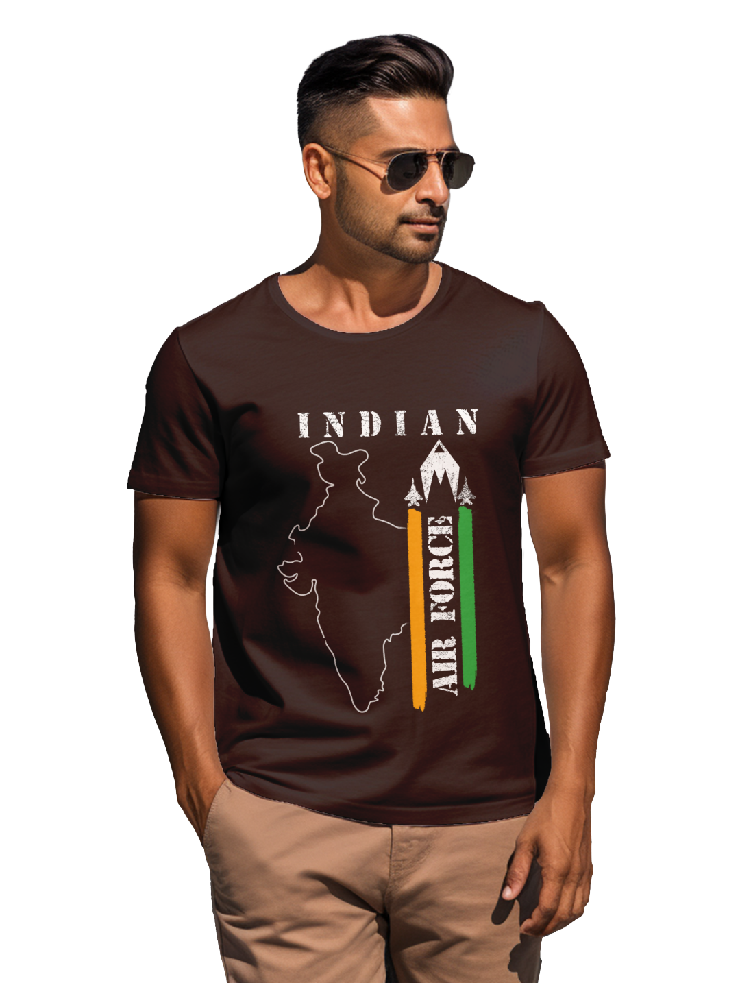 Men's  indian airforce maverick t-shirt