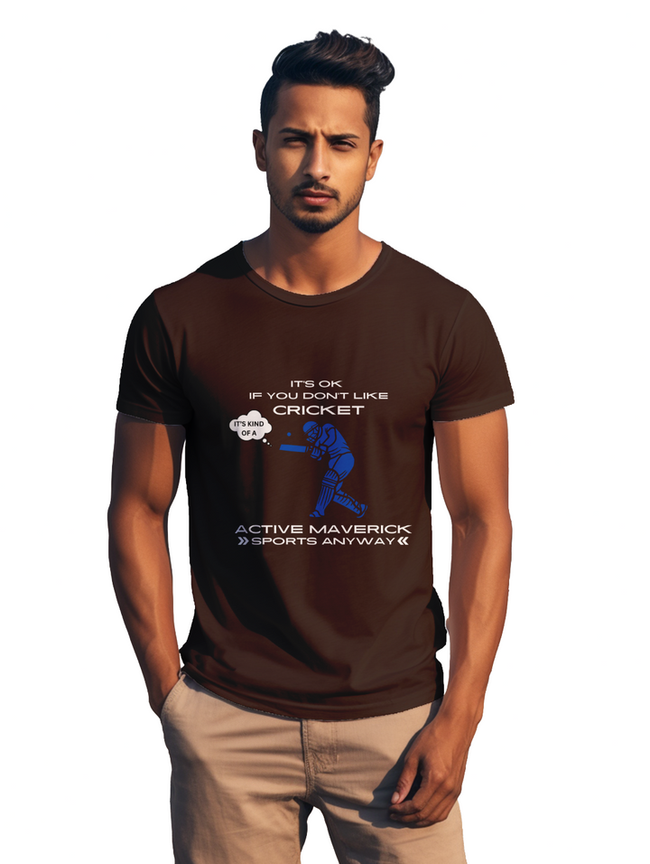 Mens Cricket Active Maverick T-shirt