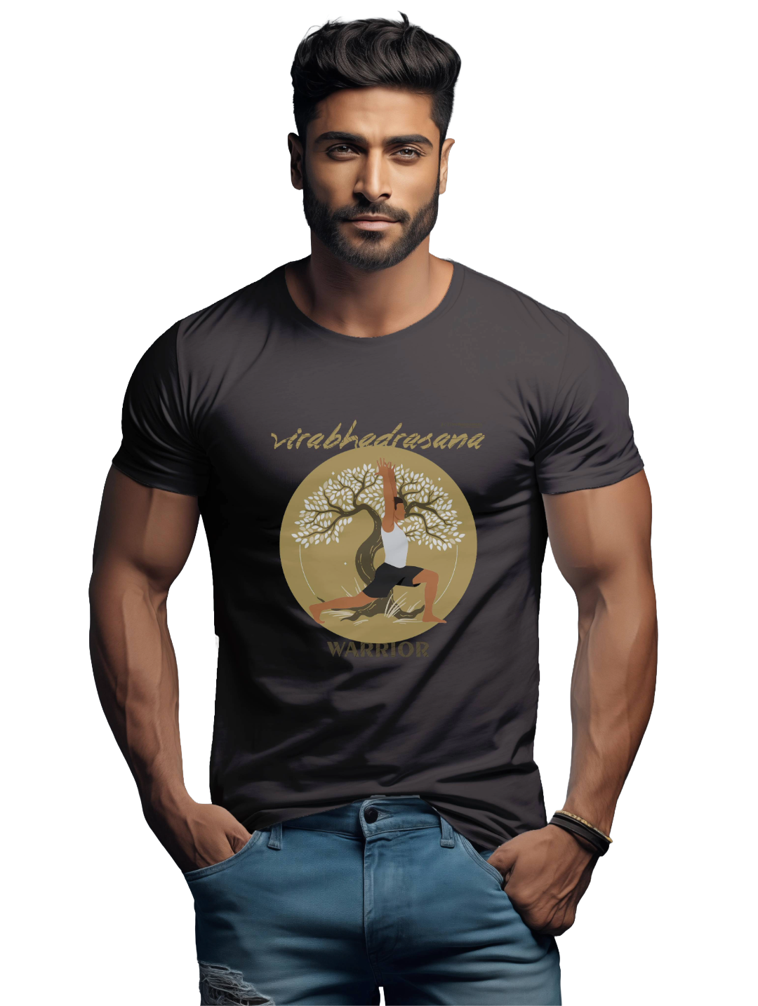 Men's VIRABHADRASANA t-shirt