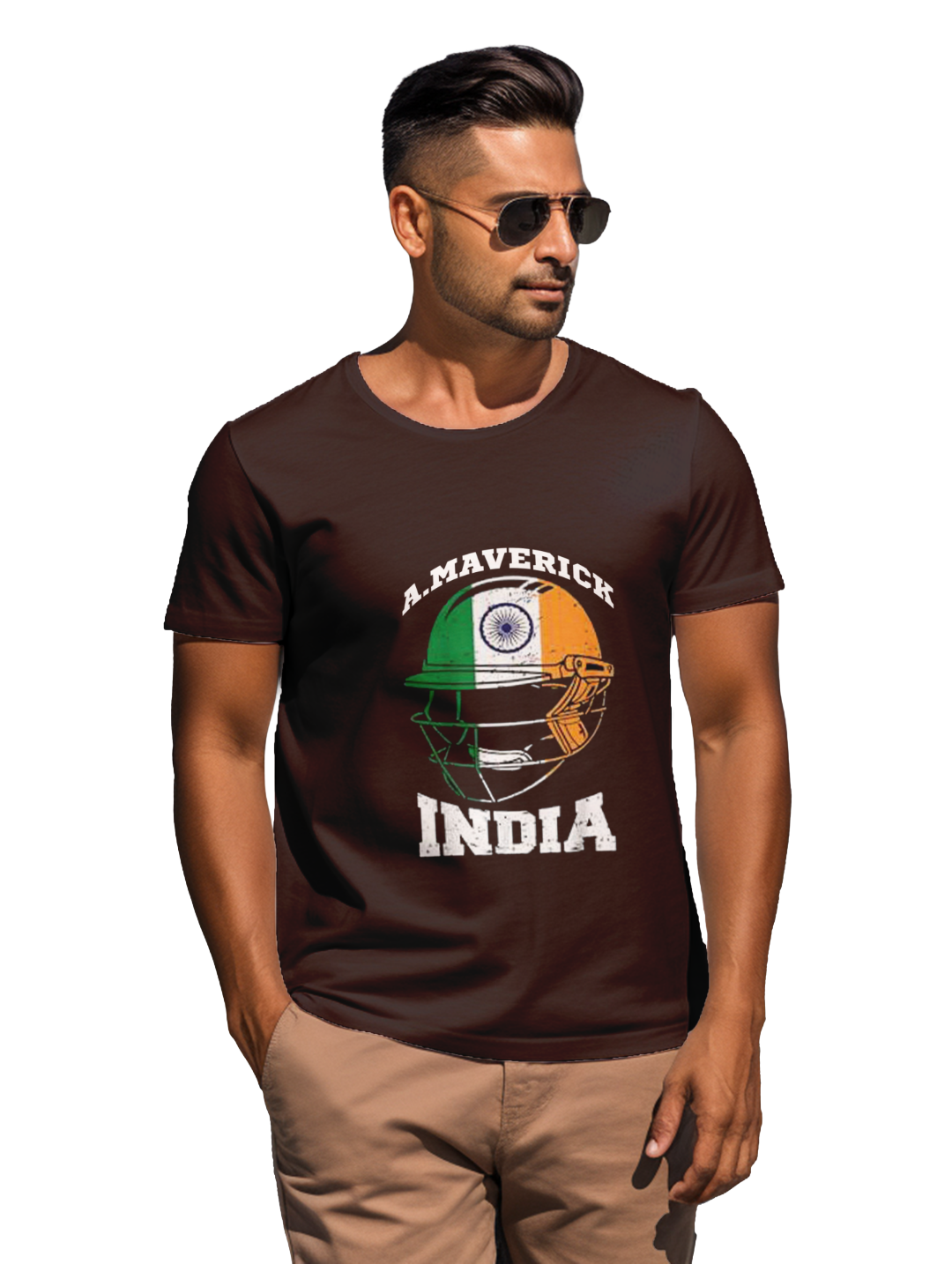 Cricket Crest :Men's T-shirt