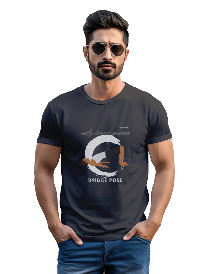 Men's SETU BANDHASANA T-Shirts