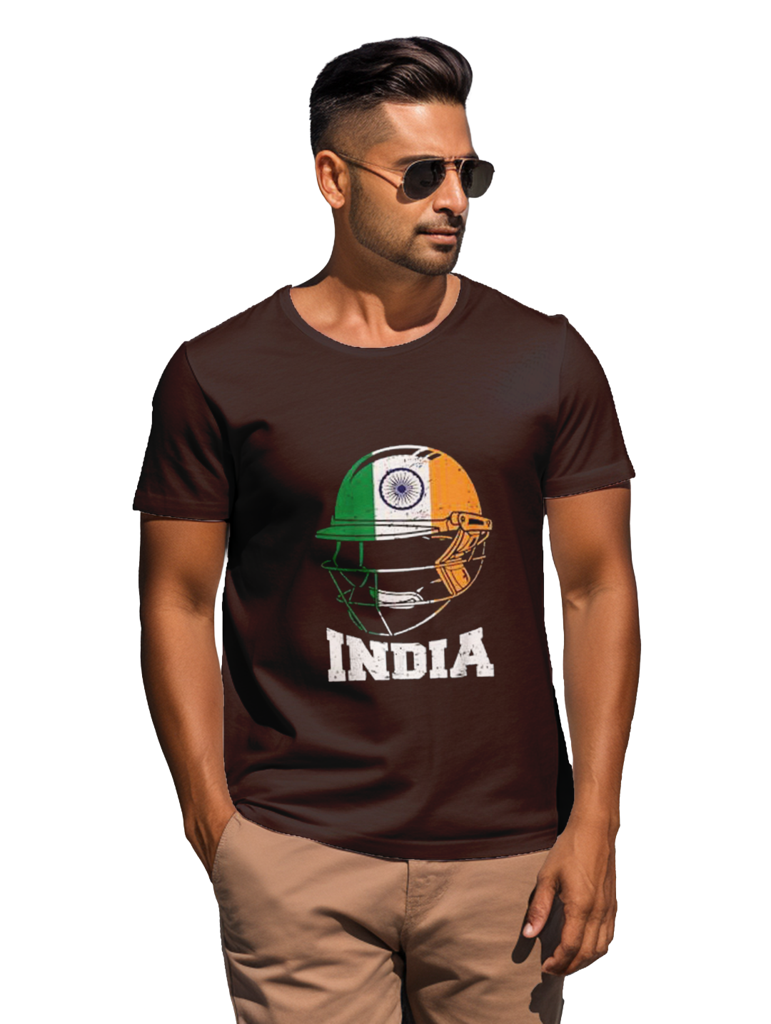 Cricket Crest: Where Passion Meets Style Men's T-shirt