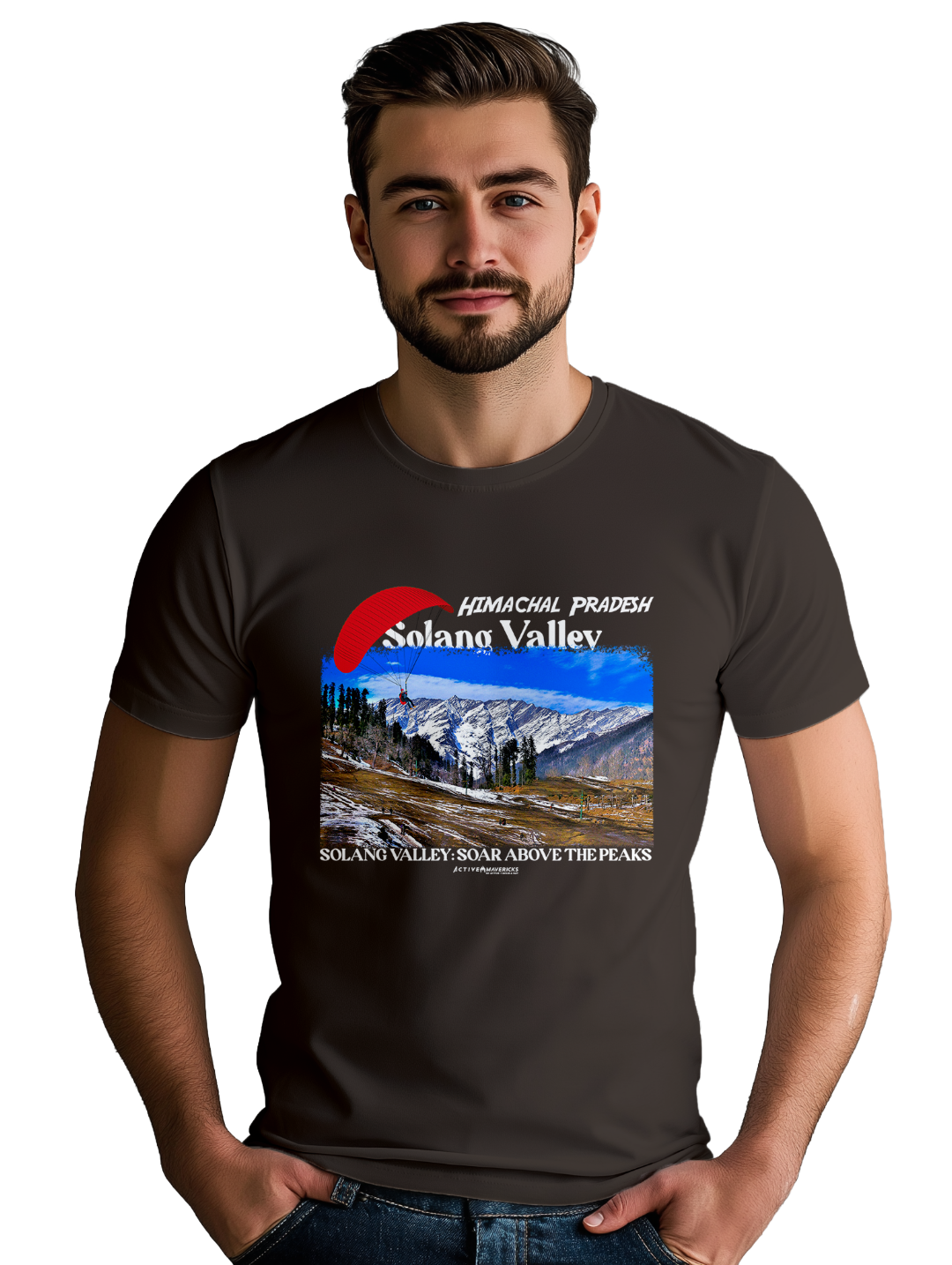 Men's SOLANG VALLEY  HIMACHAL PRADESH T-Shirt
